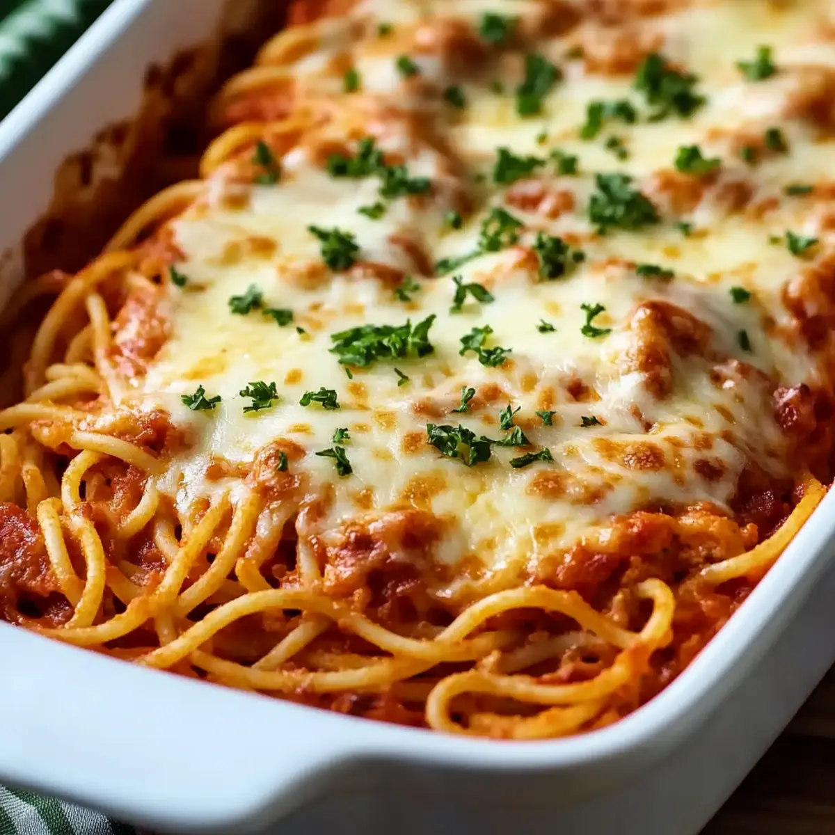 Baked Spaghetti with Cream Cheese