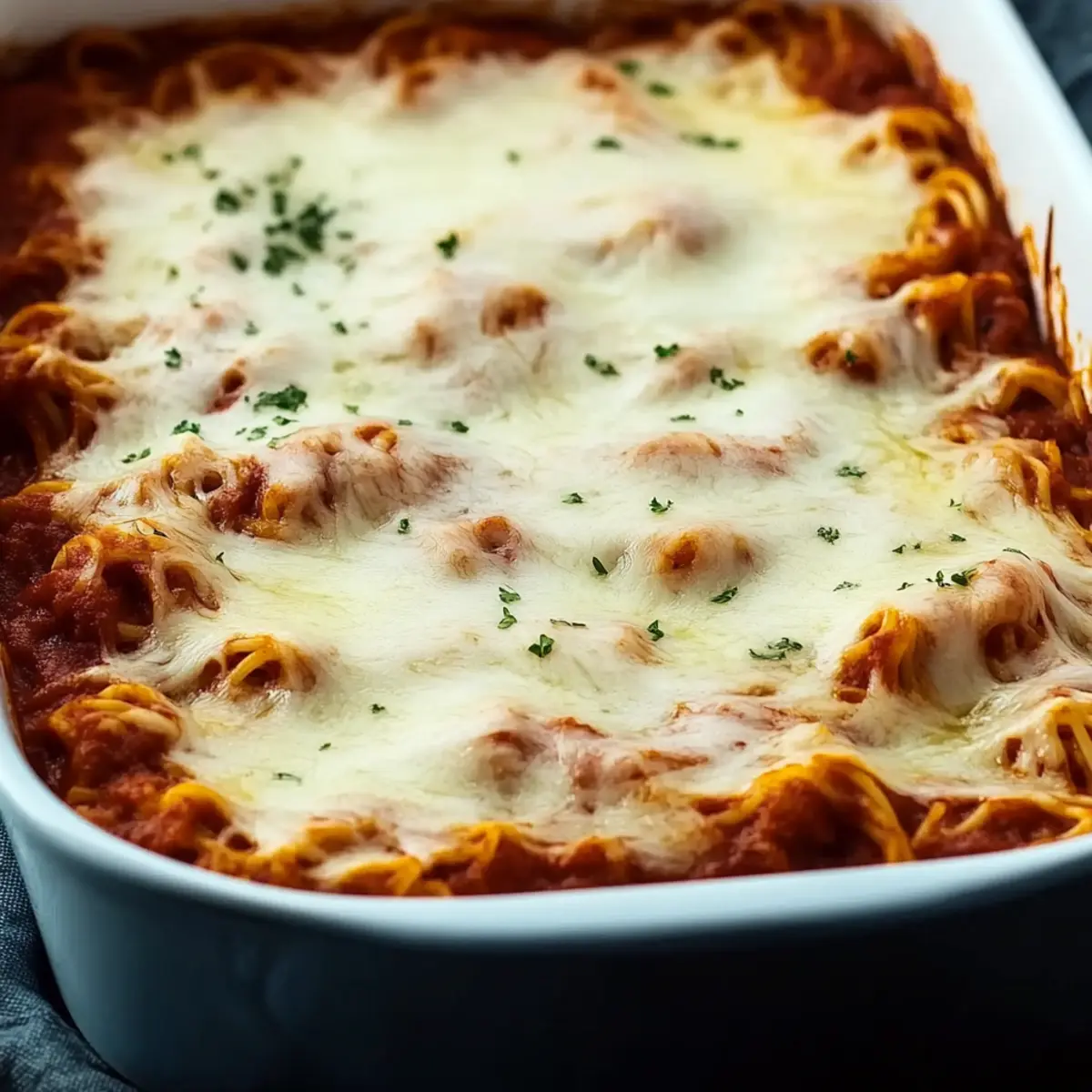 Baked Spaghetti with Cream Cheese