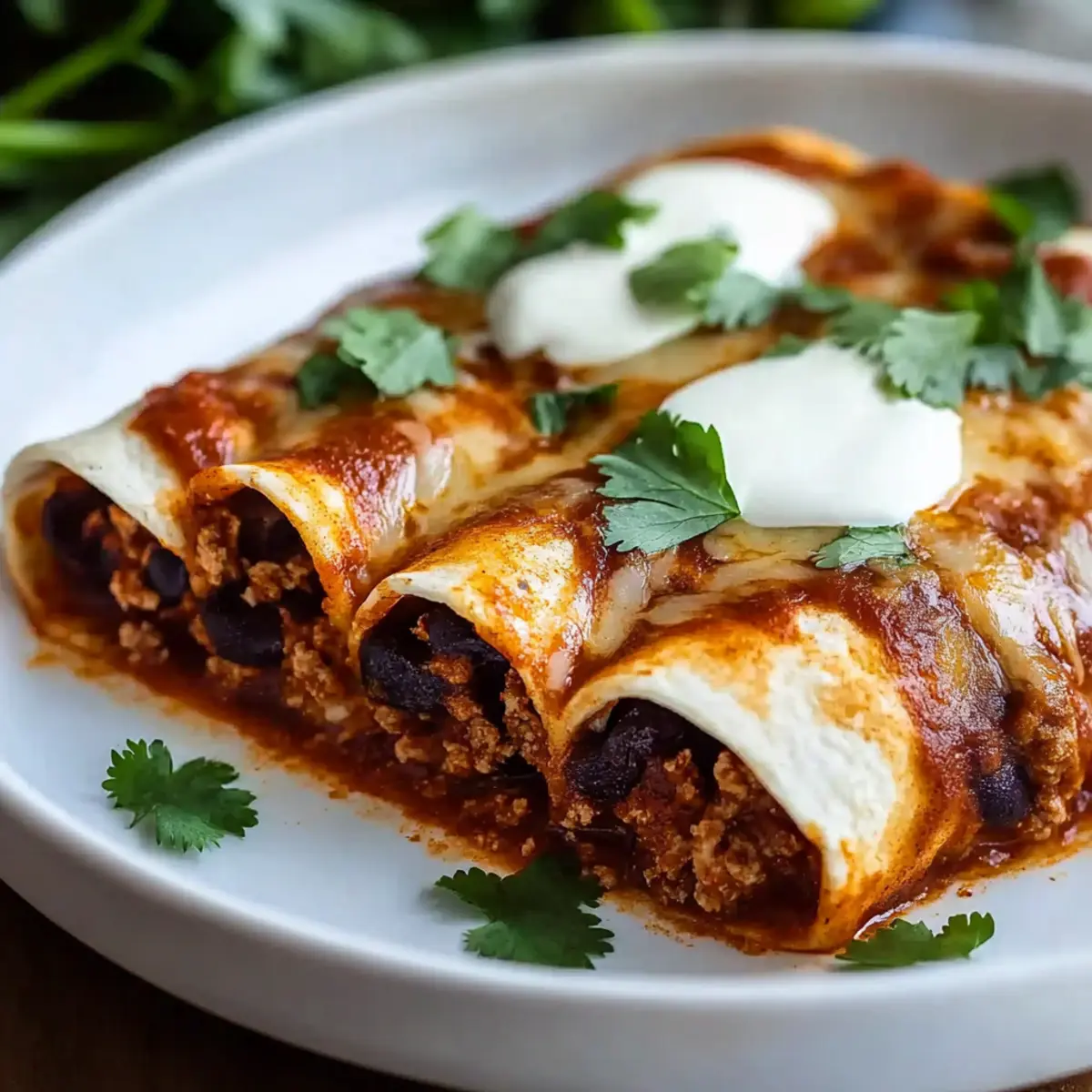 Beef Enchiladas