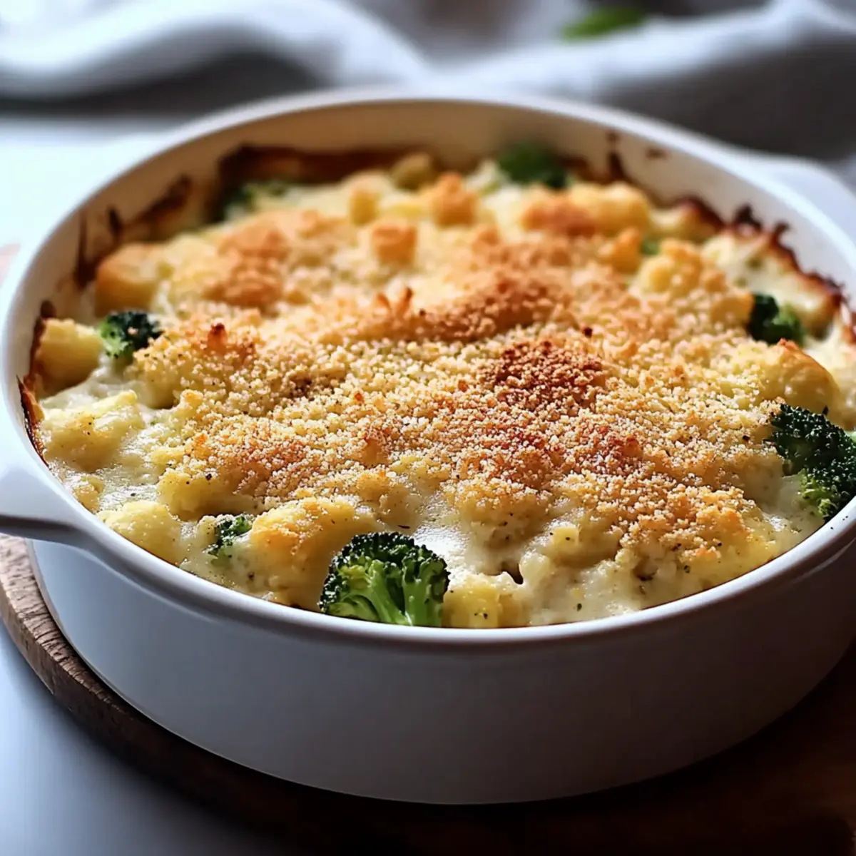 Broccoli-Cauliflower Casserole