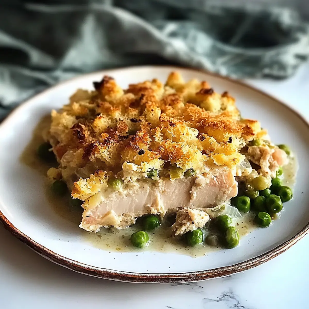 Chicken Stuffing Bake