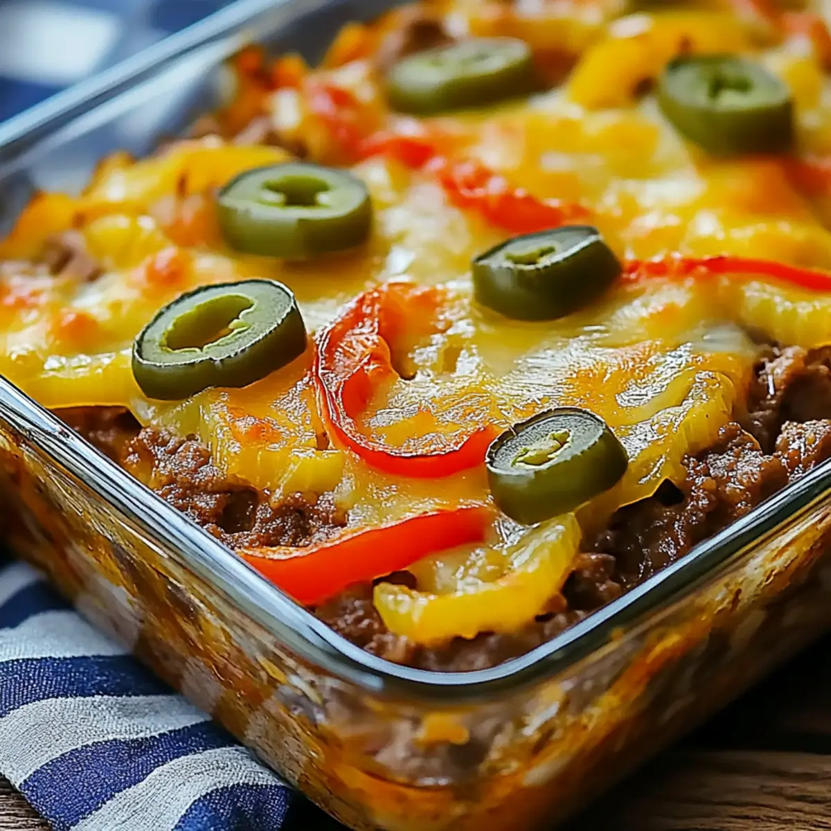Five Layer Beef Casserole