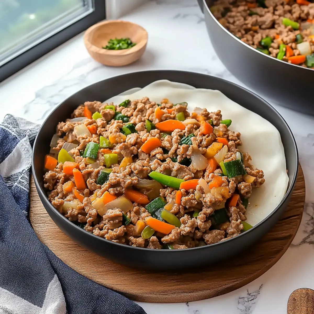 Ground Turkey Stir Fry