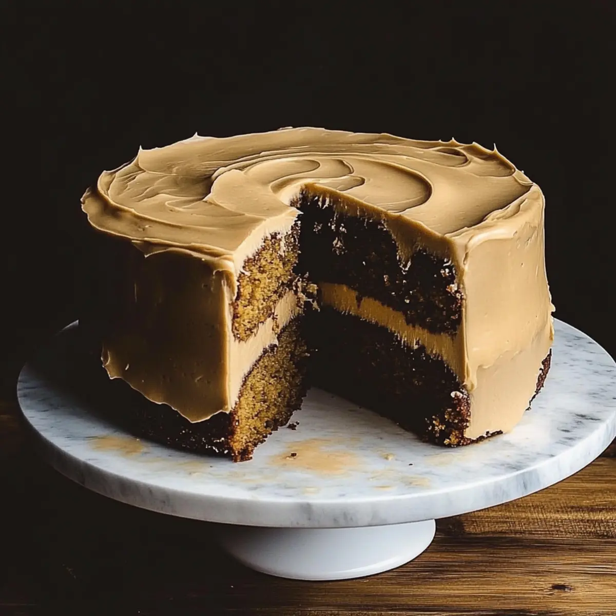Pumpkin Spice Cake with Brown Butter Icing