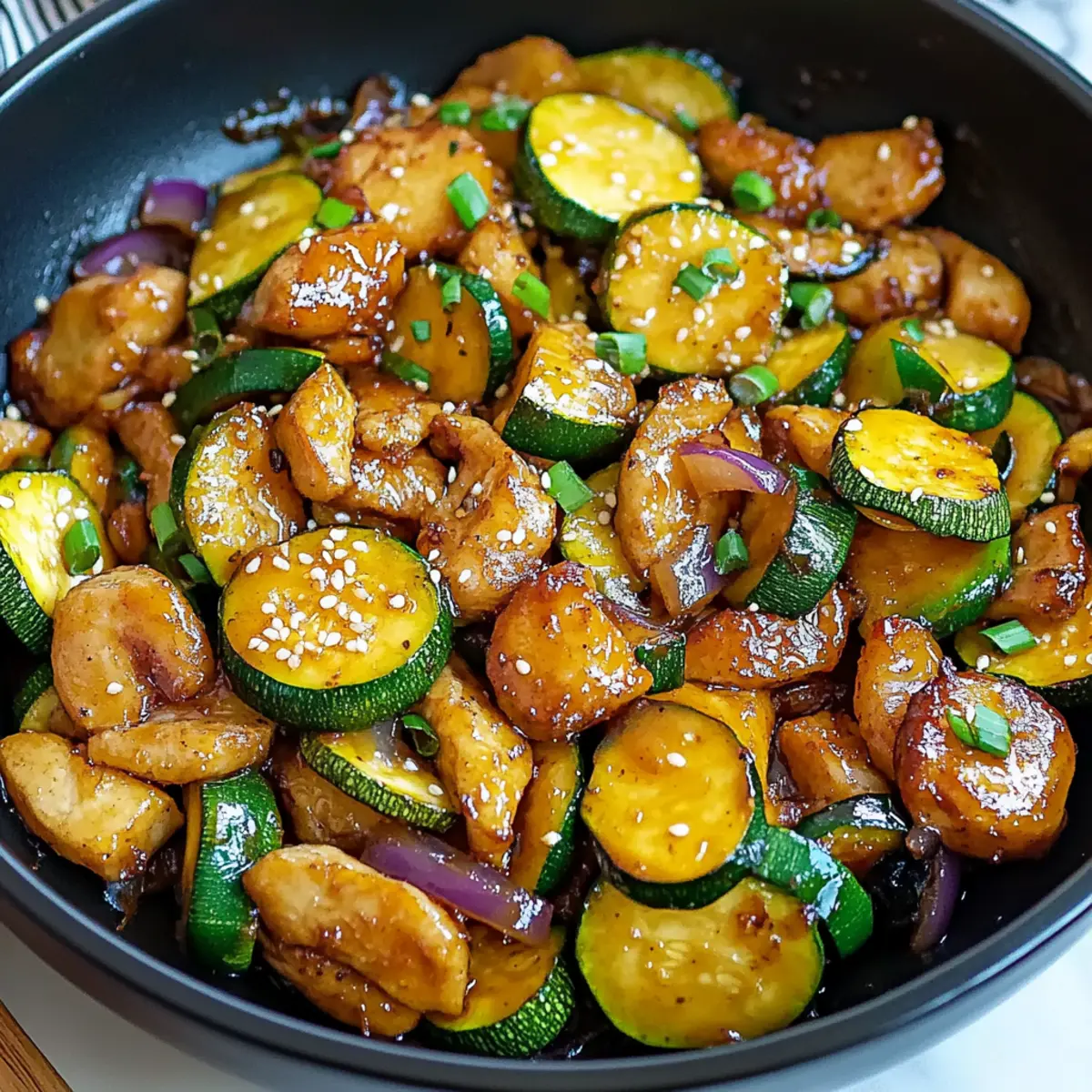 Zucchini Stir Fry