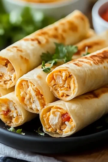 Gluten-Free Chicken Taquitos