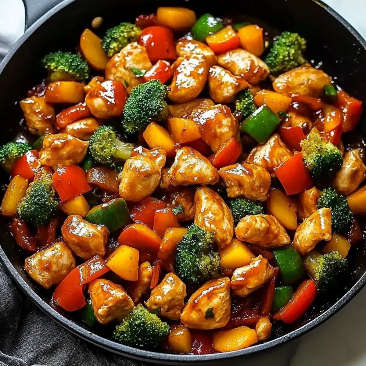 Chicken and Vegetables Skillet