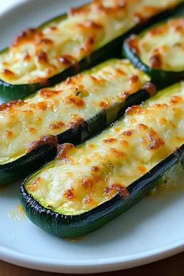 Garlic Lemon and Parmesan Oven Roasted Zucchini