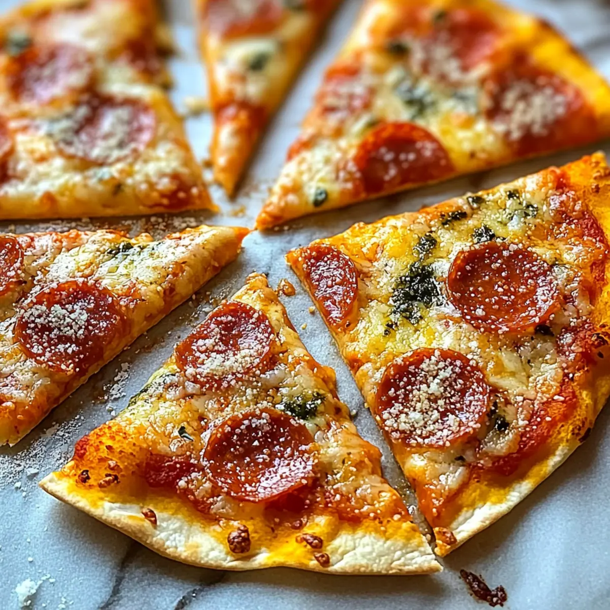 Air Fryer Tortilla Pizza