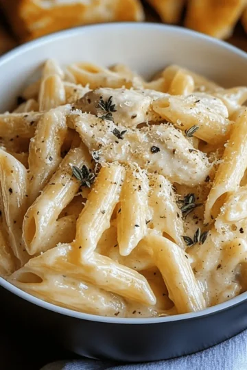 Slow Cooker Olive Garden Chicken Pasta