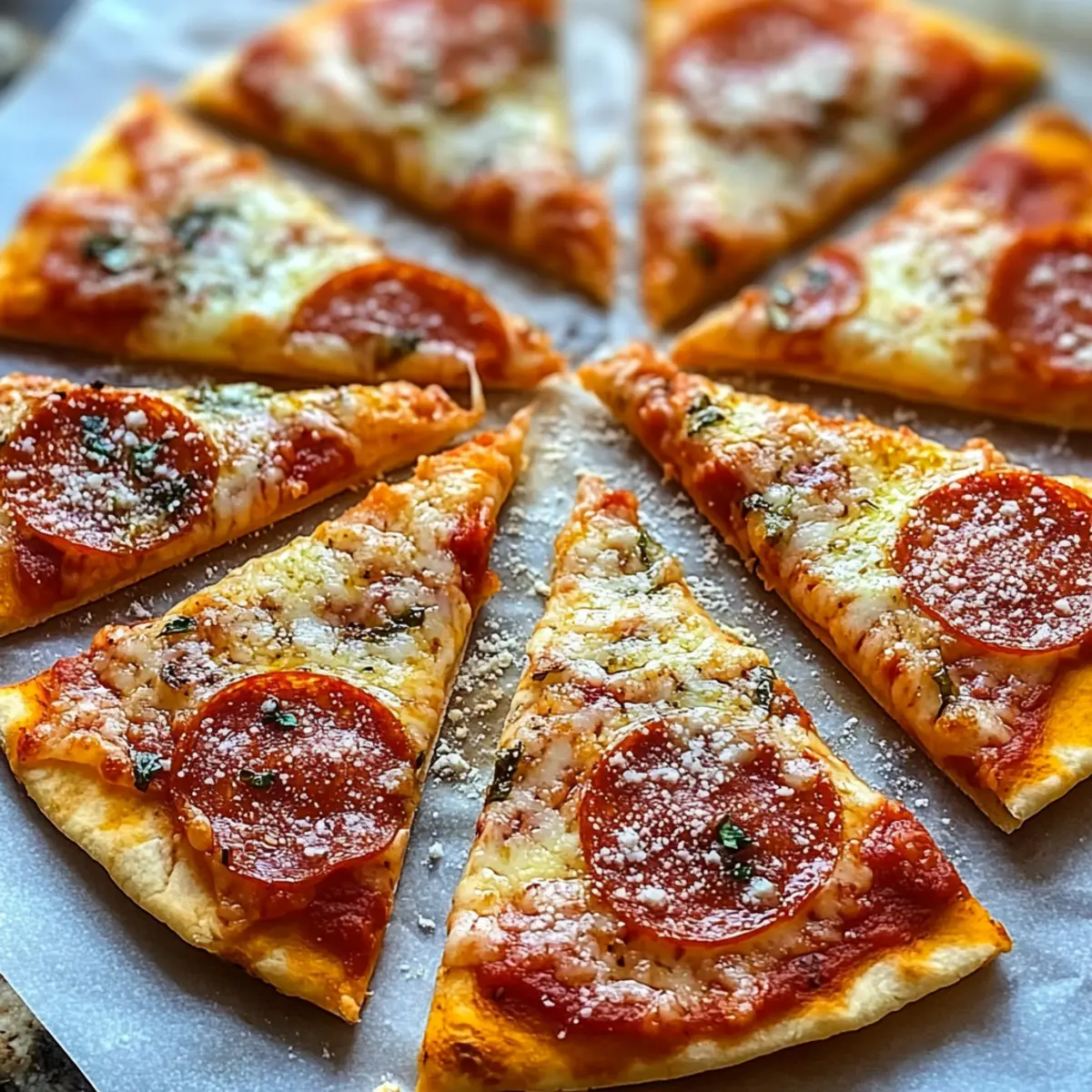 Air Fryer Tortilla Pizza