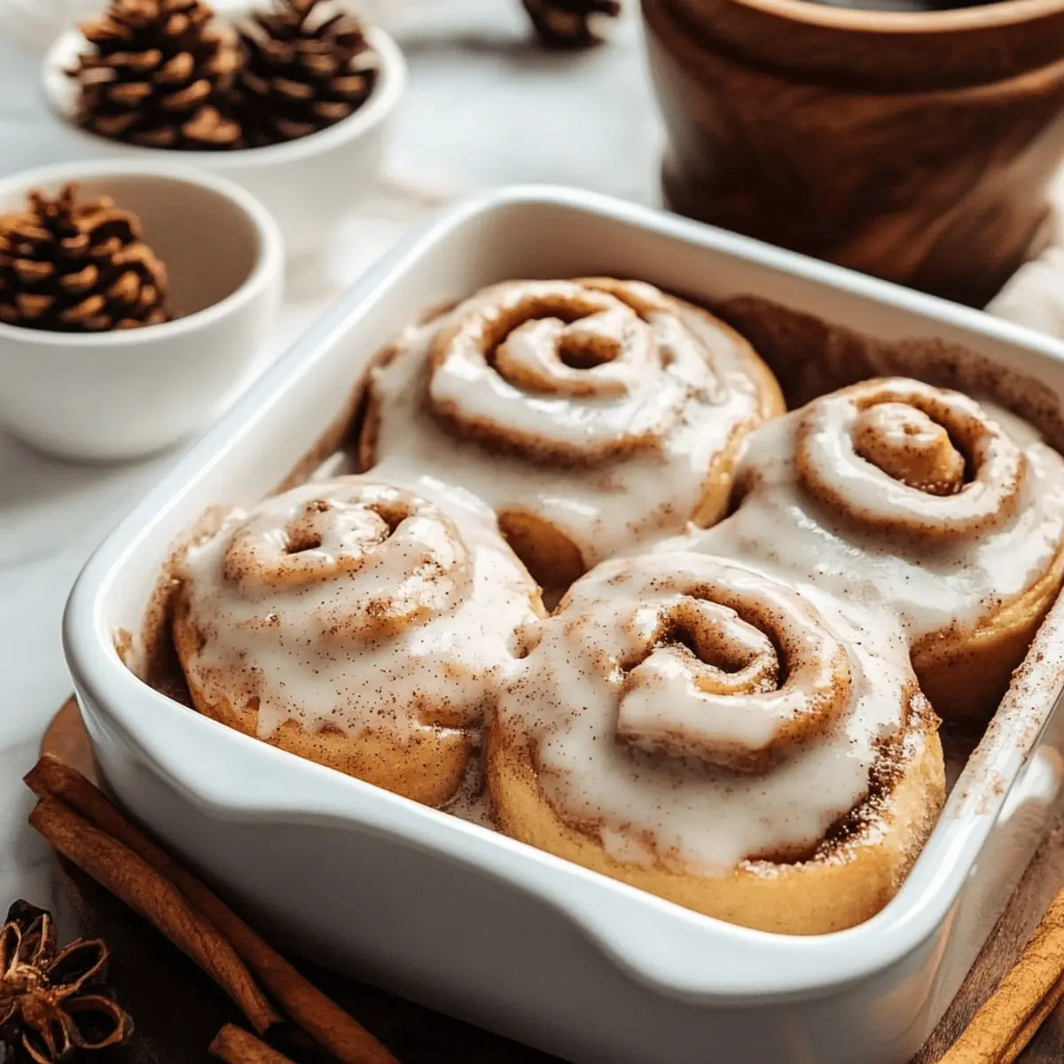 Chai Cinnamon Rolls