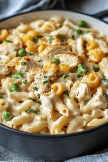 Chicken Pot Pie Pasta