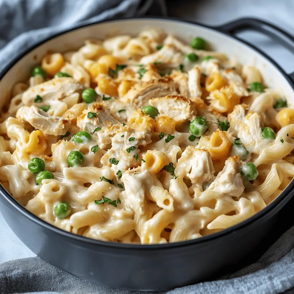 Chicken Pot Pie Pasta