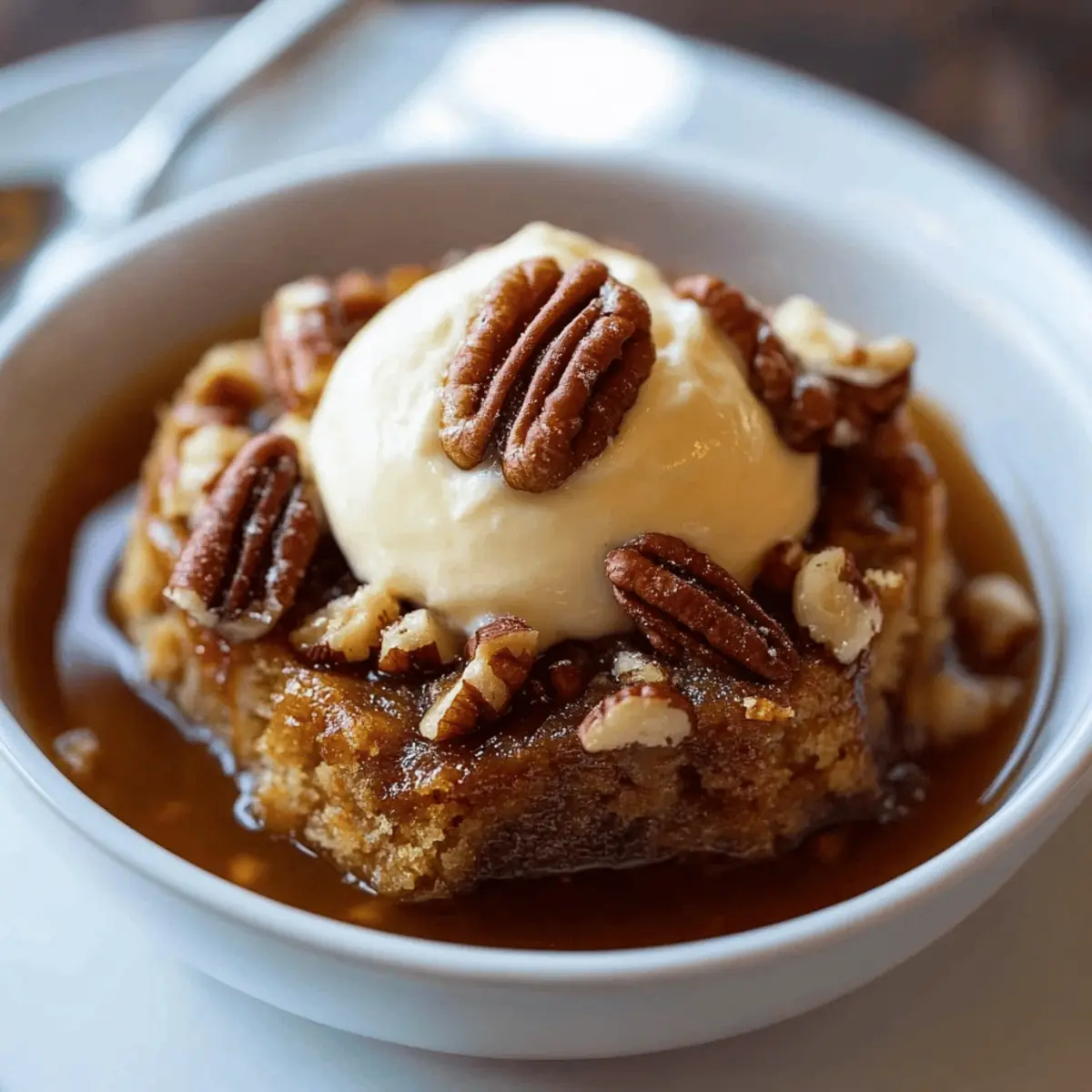 Pumpkin Pecan Cobbler