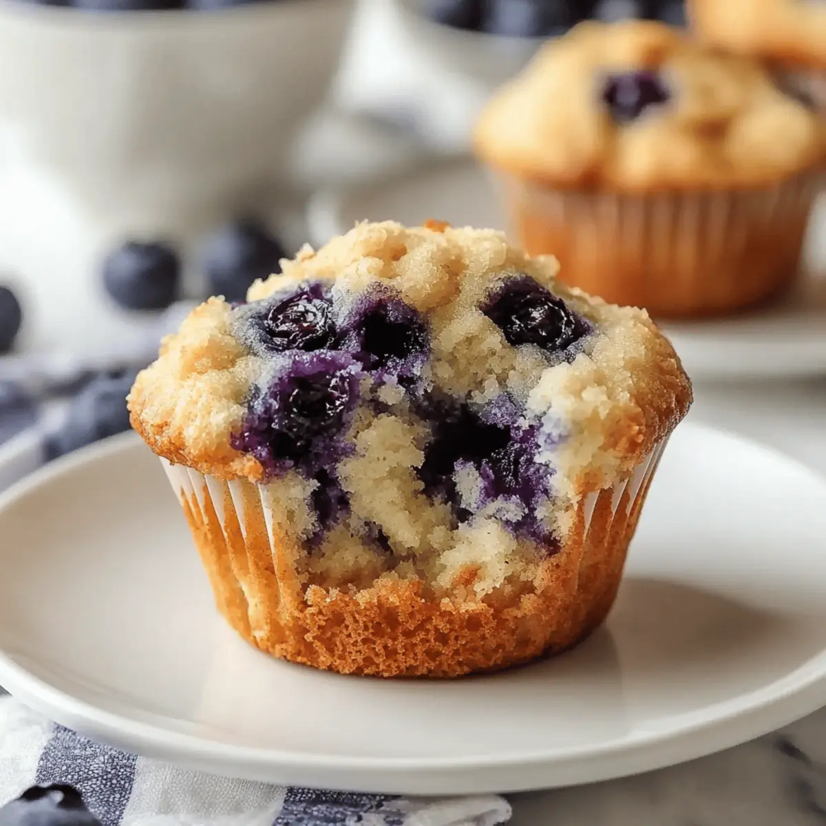 Blueberry Cream Cheese Muffins
