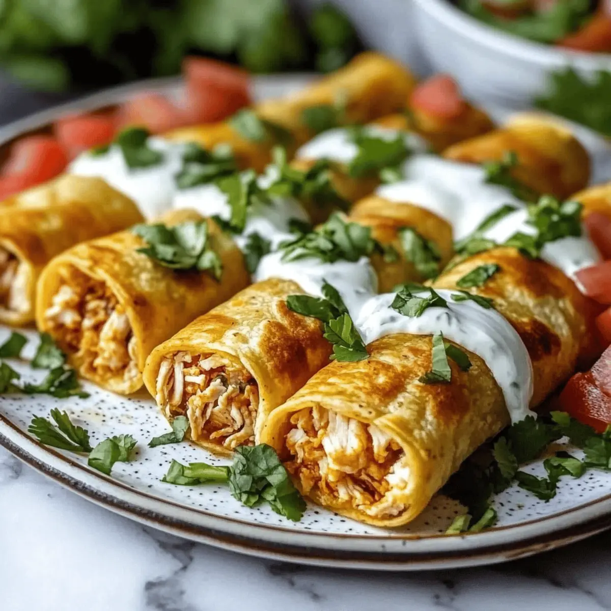 Keto Chicken Cheese Taquitos