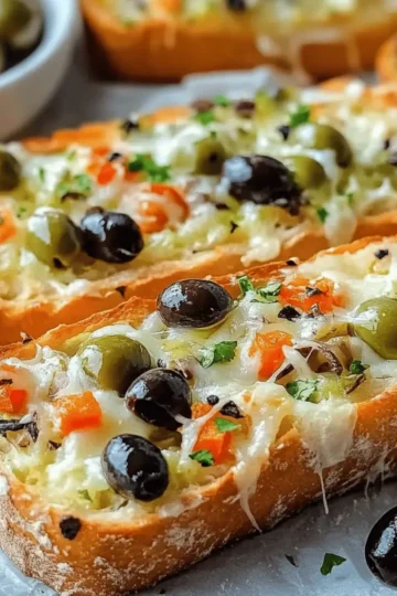 Olive Cheese Bread