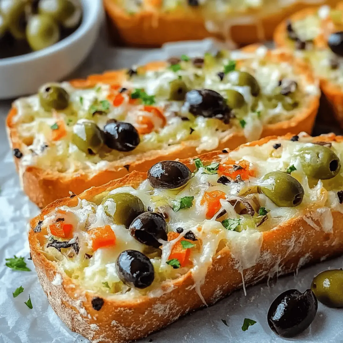 Olive Cheese Bread