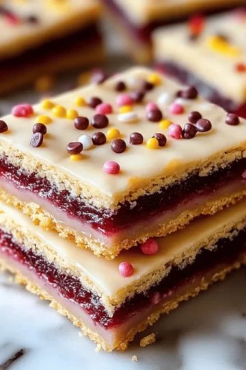 Poptart Cookie Bars