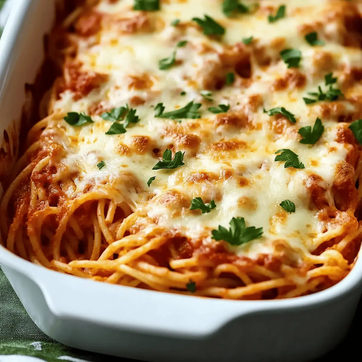 Baked Spaghetti with Cream Cheese
