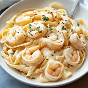 Shrimp Alfredo