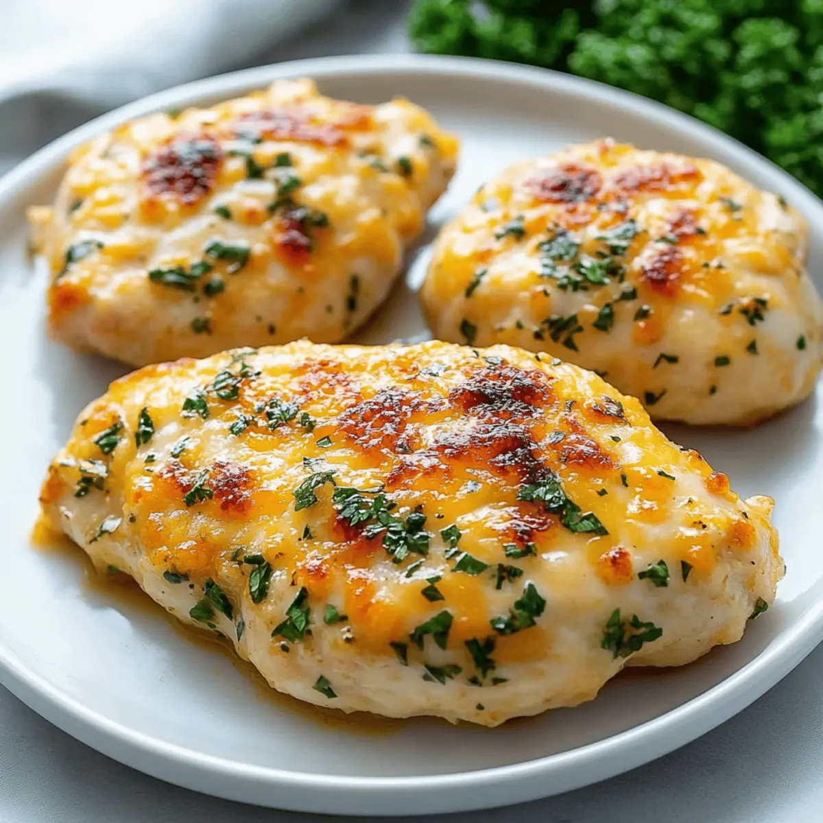 Cheddar Ranch Chicken Thighs
