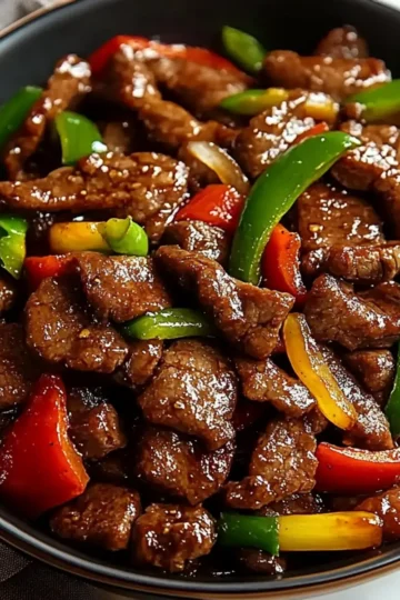Black Pepper Beef