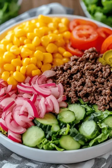 Cheeseburger Bowls