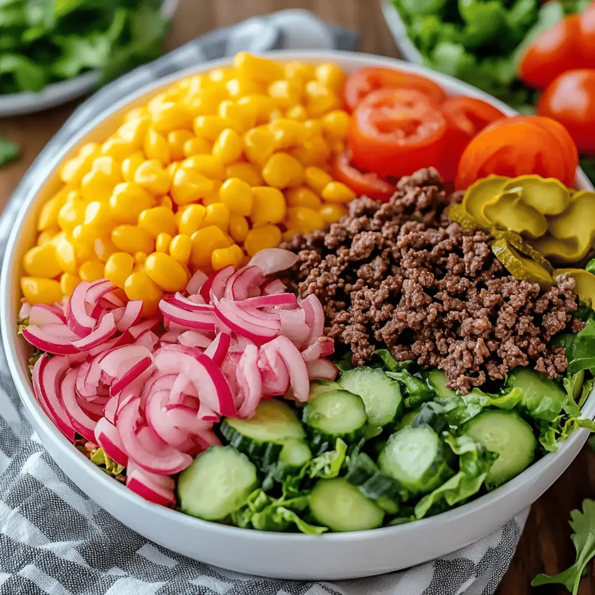 Cheeseburger Bowls