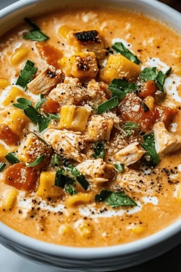 Creamy Cajun Chicken Pasta Soup