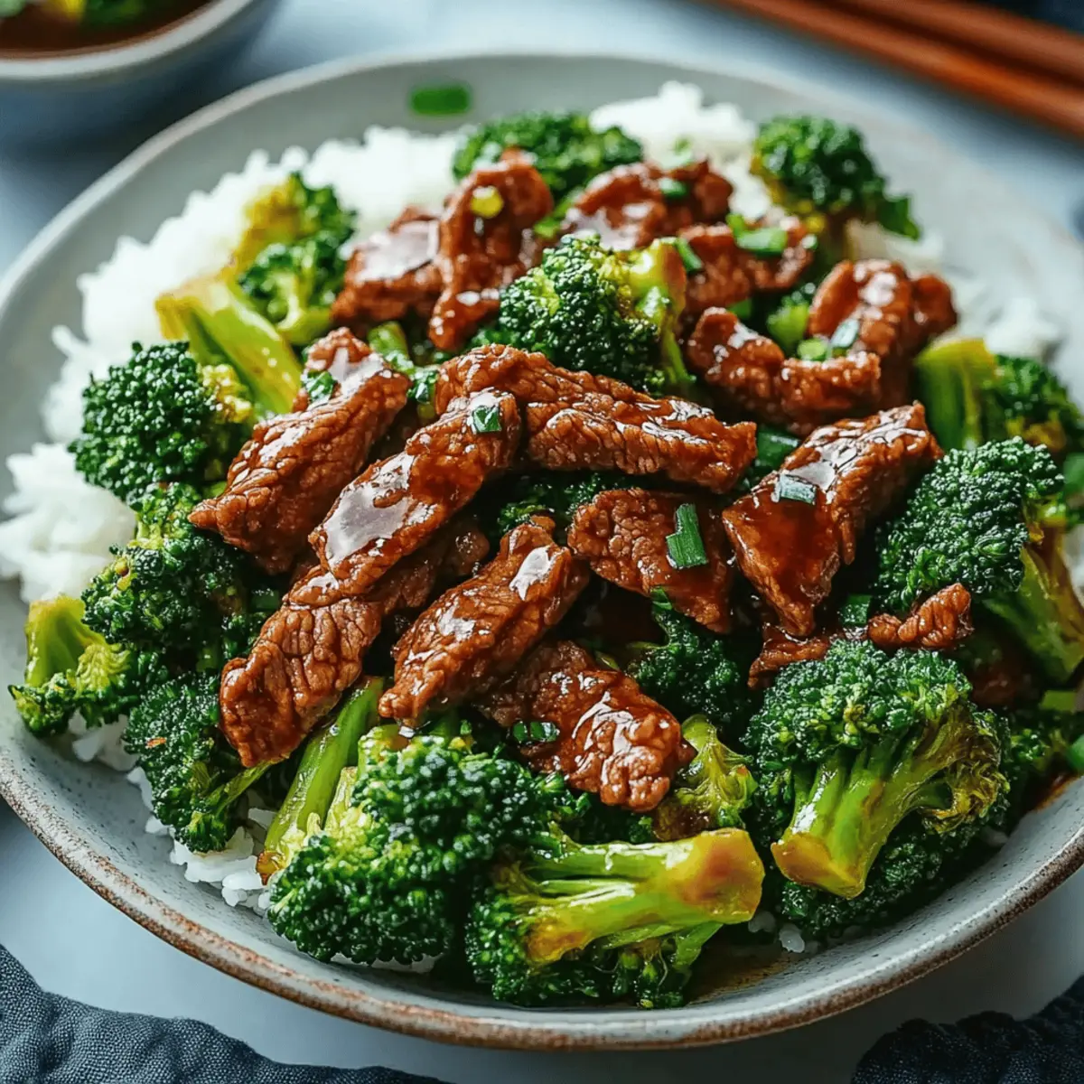 Chinese Beef and Broccoli