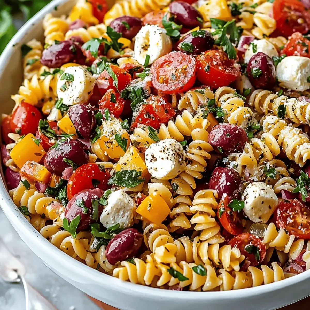 Zesty Italian Pasta Salad
