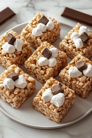 S'mores Rice Krispies Treats