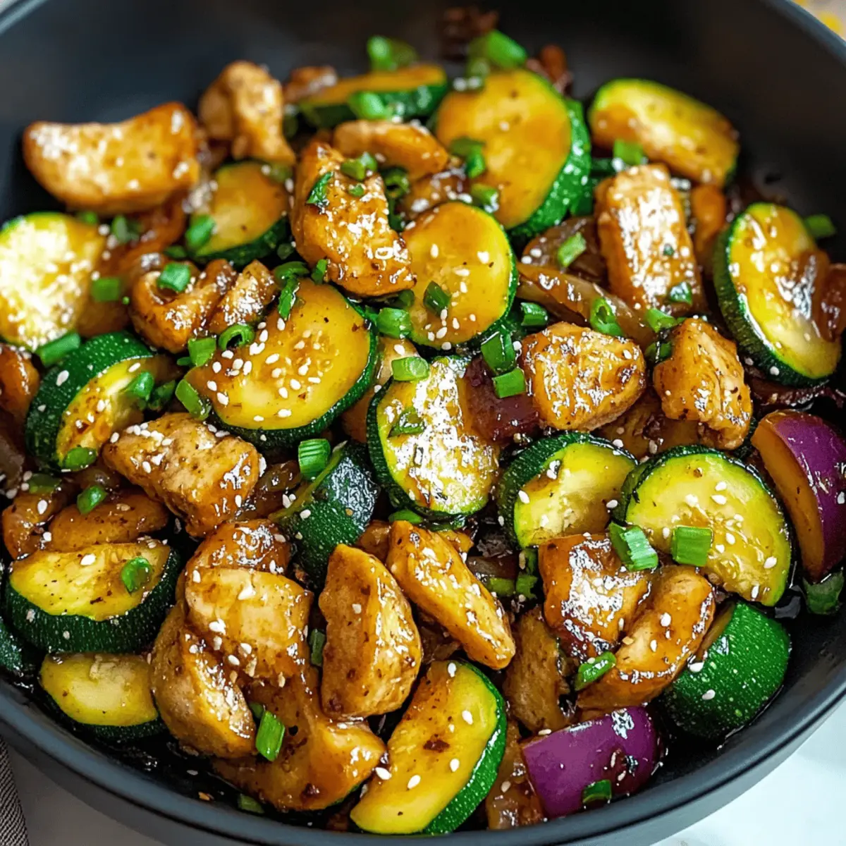 Zucchini Stir Fry