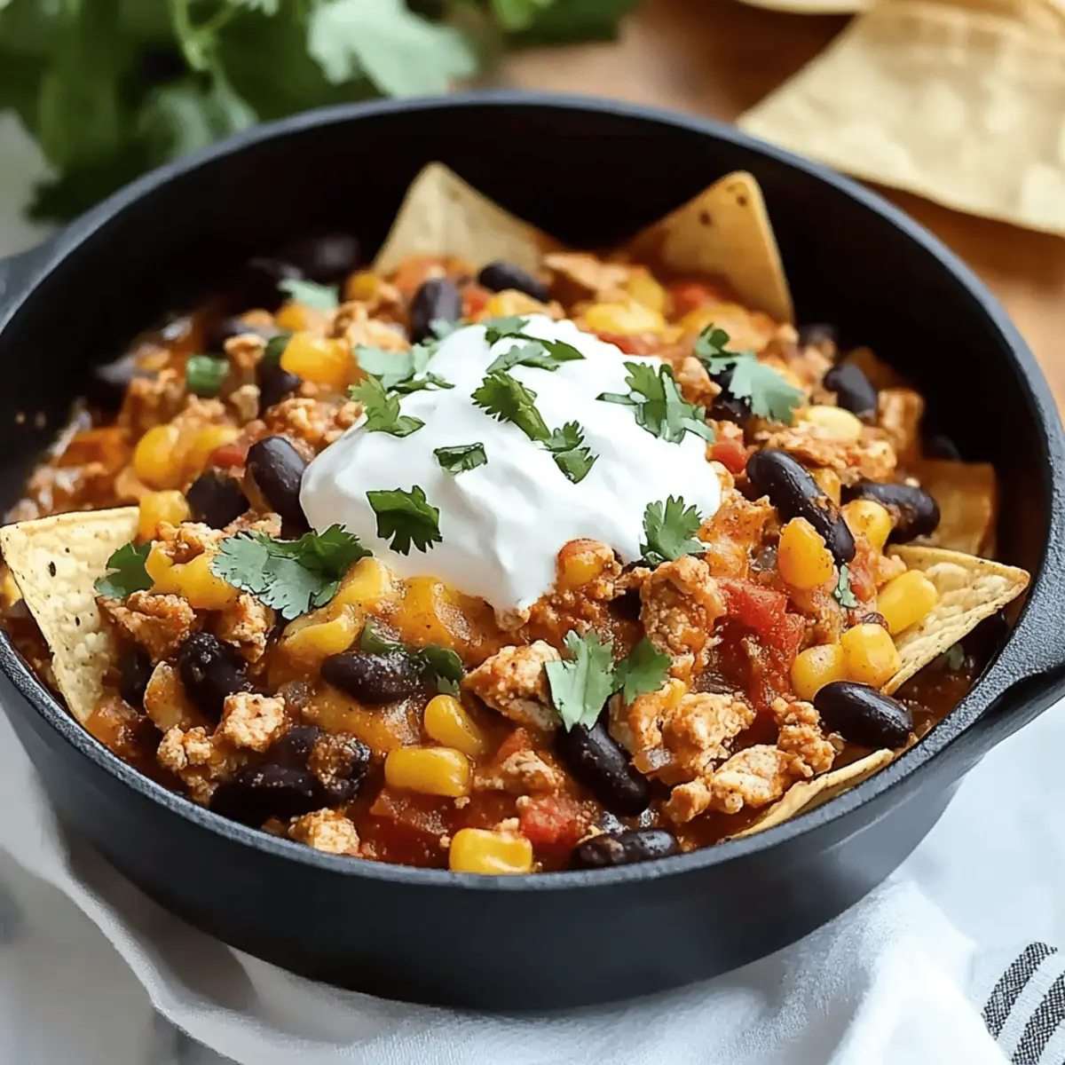 Turkey Enchilada Skillet