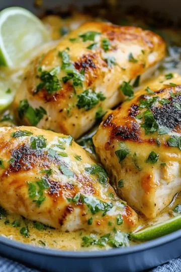 Salsa Verde Chicken Skillet
