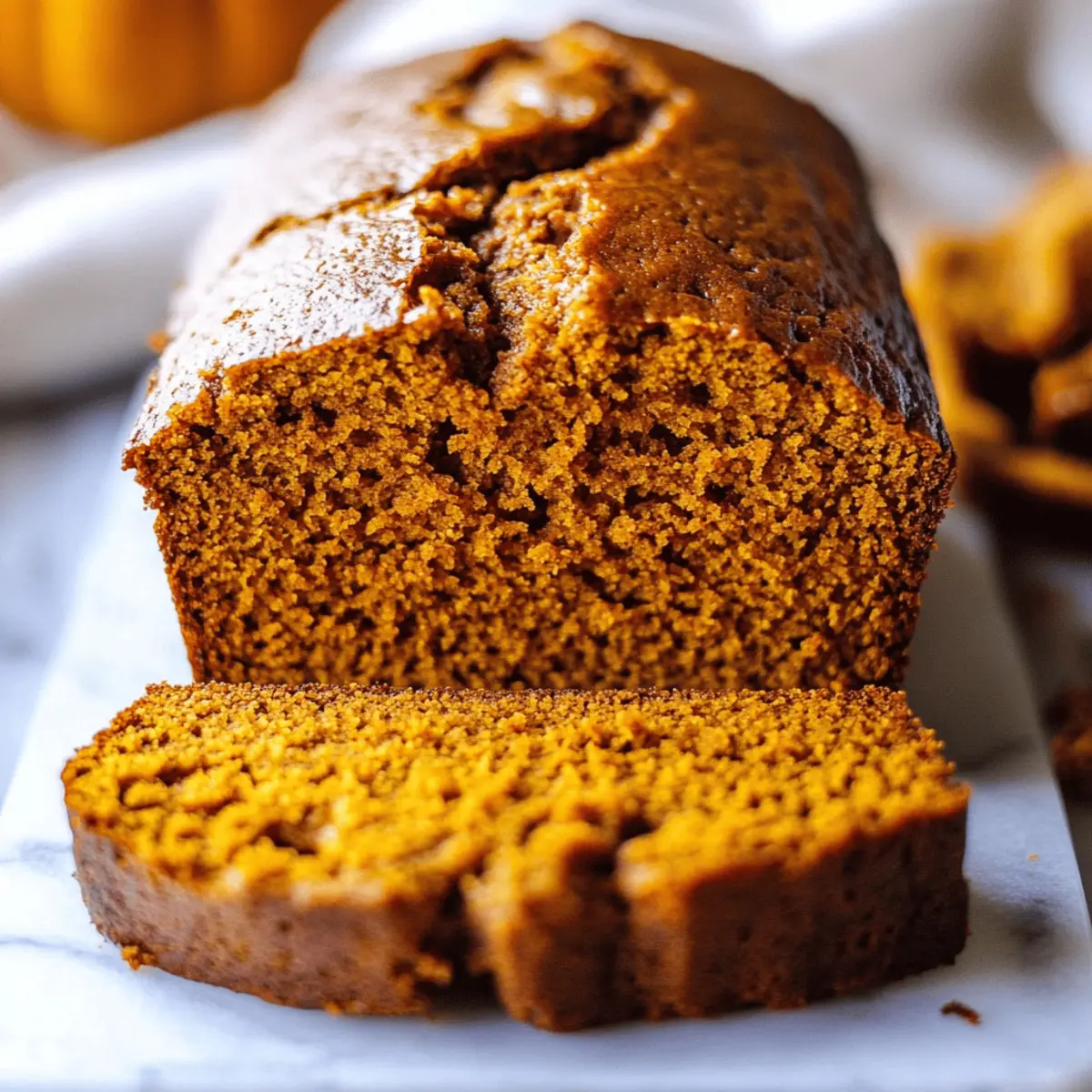 Vanilla Pudding Pumpkin Bread