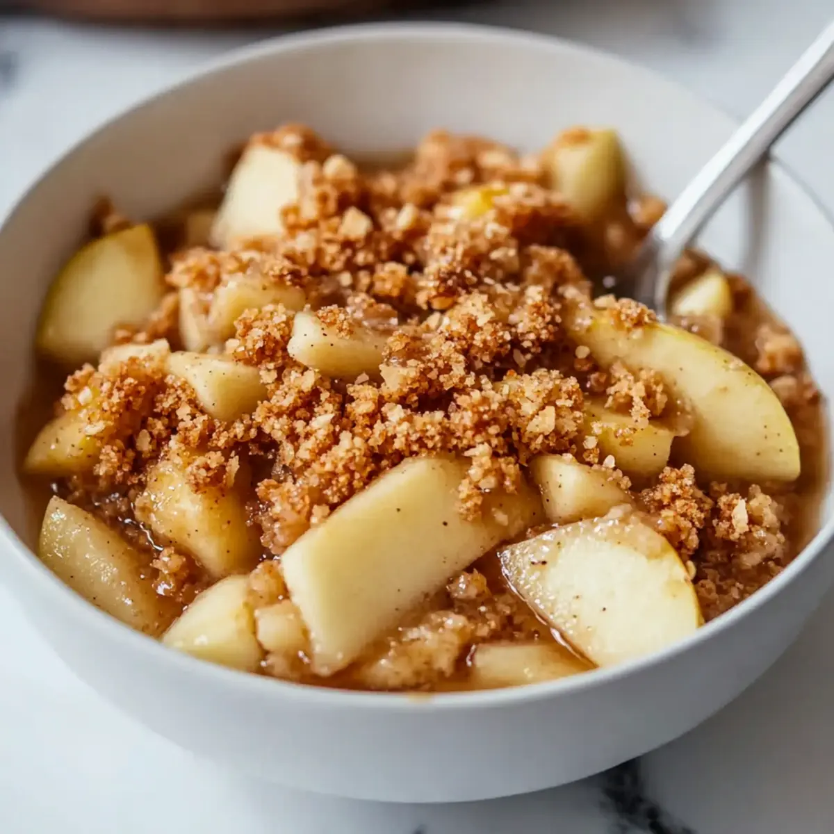 Breakfast Apple Crumble