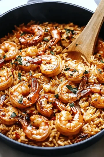 Cajun Shrimp and Rice Skillet