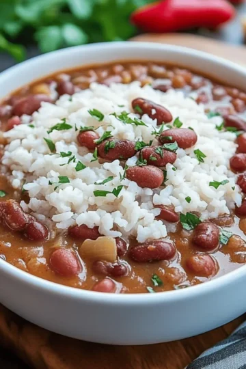 Copycat Popeye's Red Beans and Rice