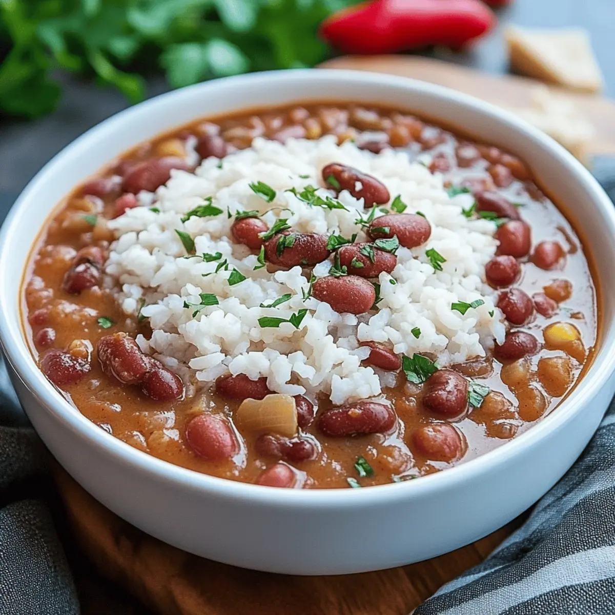 Copycat Popeye's Red Beans and Rice