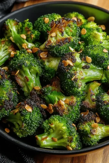 Sweet and Spicy Roasted Broccoli