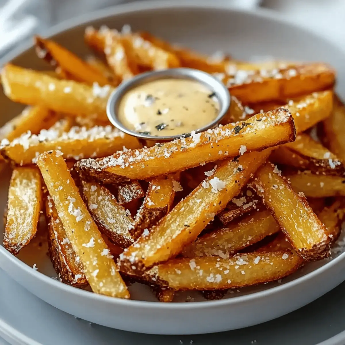Air Fryer Garlic Parmesan Fries