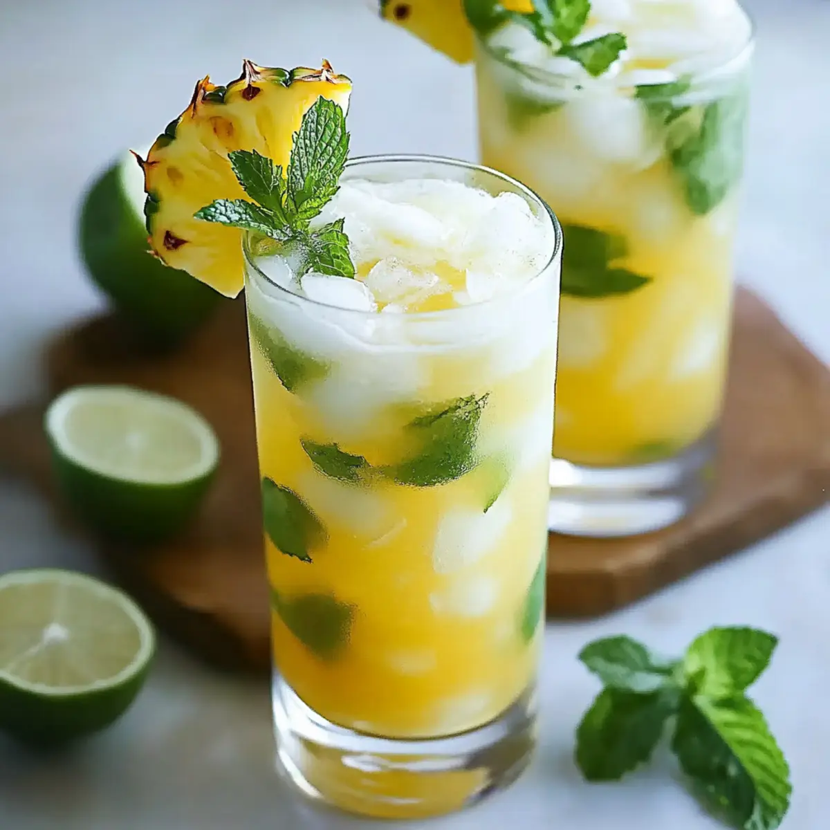 Pineapple Coconut Mojito