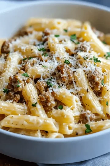 Creamy Sausage Pasta