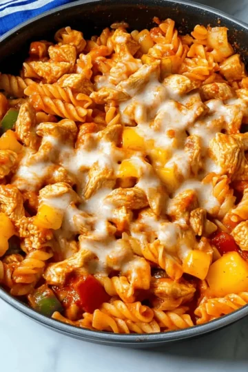 One-Pan Chicken Fajita Pasta