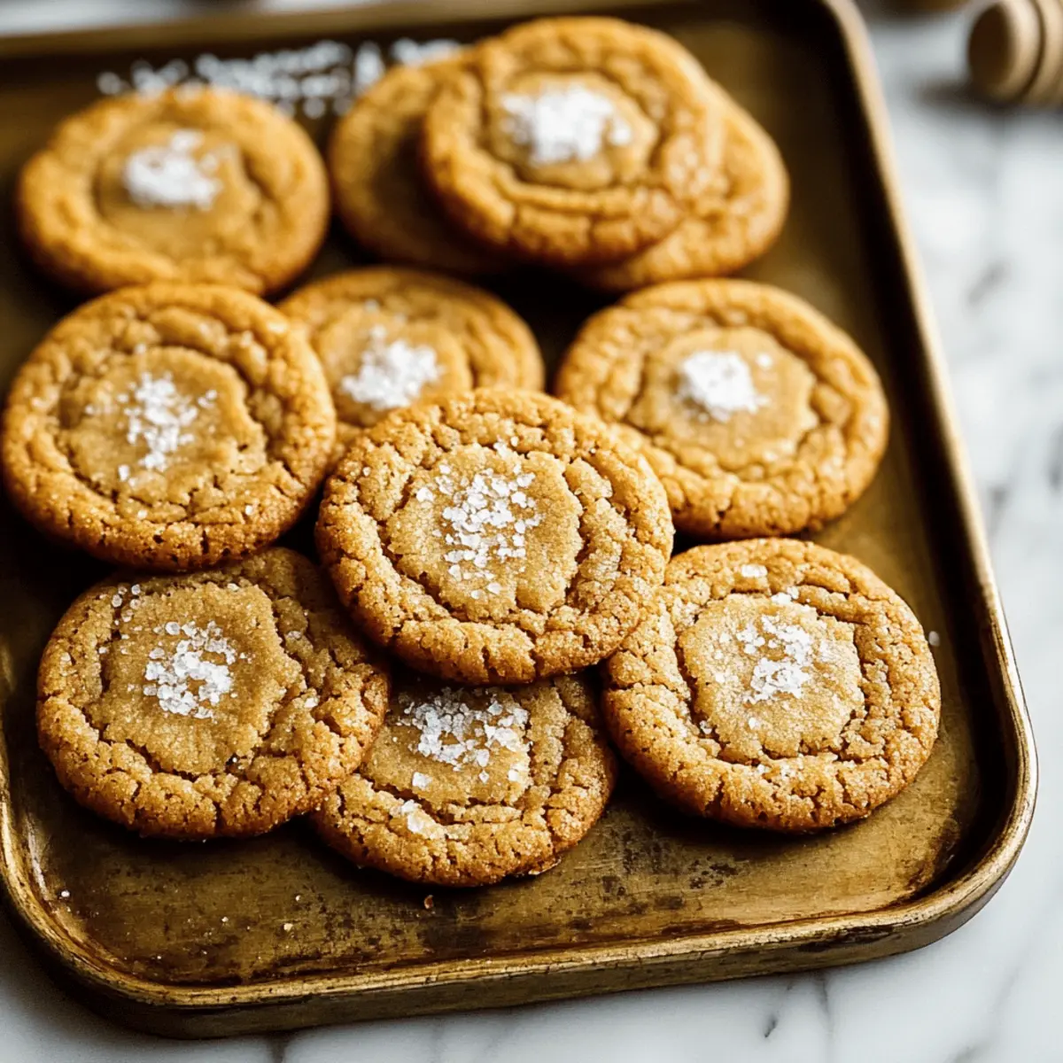 Salted Honey Cookies
