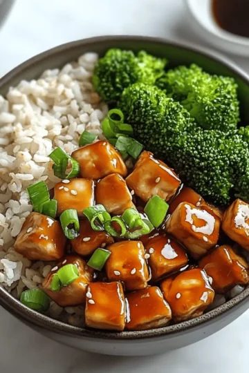 Chicken Teriyaki Bowl