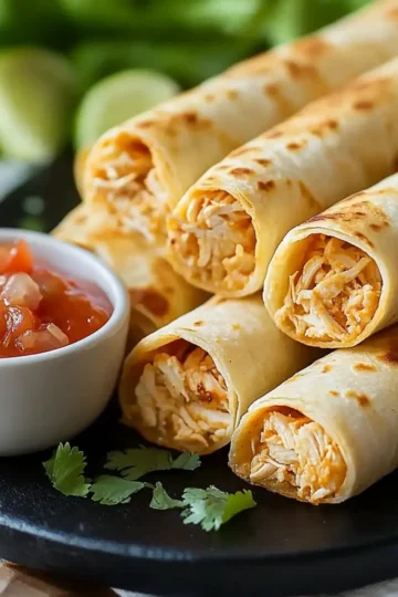 Gluten-Free Chicken Taquitos